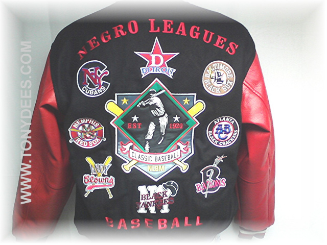 negro league leather jackets