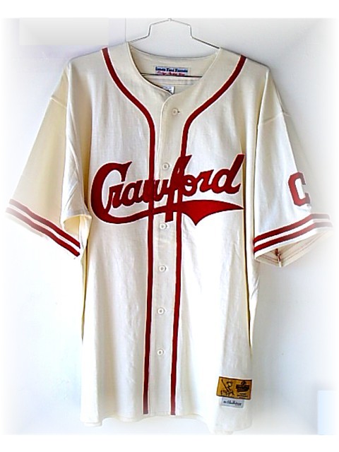 1935 PITTSBURGH CRAWFORDS COOL PAPA BELL JERSEY 3XL