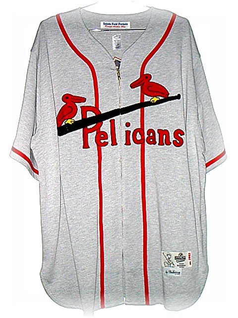 new orleans black pelicans baseball jersey