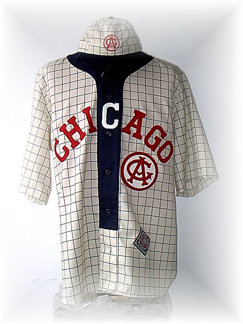 1919 CHICAGO AMERICAN GIANTS AUTHENTIC REP. JERSEY
