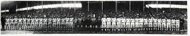 1924 FIRST NEGRO LEAGUE WORLD SERIES FRAMED PHOTO