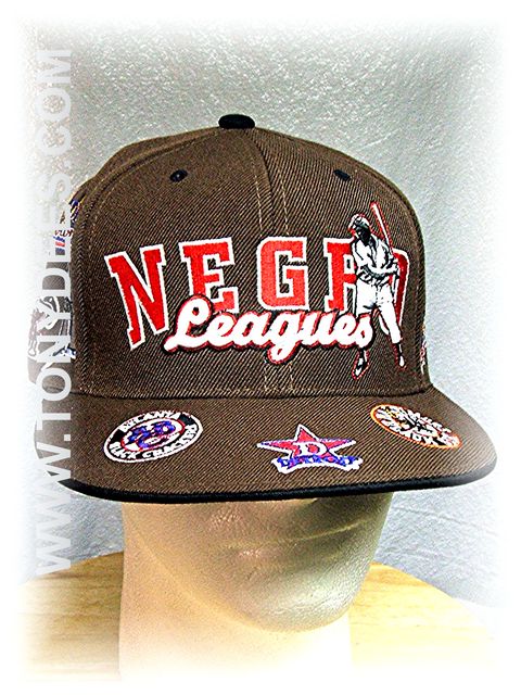 MULTI-LOGO FITTED NEGRO LEAGUE CAP