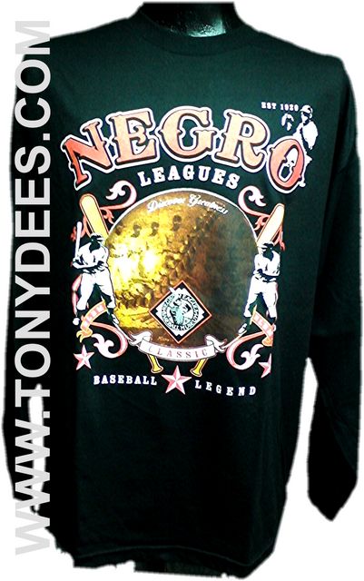 LONG SLEEVE COMMEMORATIVE NEGRO LEAGUE SHIRT