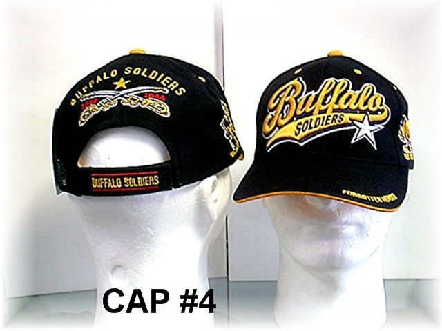 buffalo soldiers baseball caps