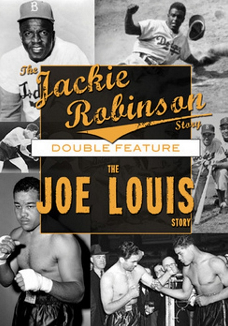 DOUBLE FEATURE THE JACKIE ROBINSON AND JOE LOUIS STORIES on DVD