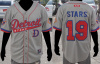 DETROIT STARS JERSEY/ GRAY